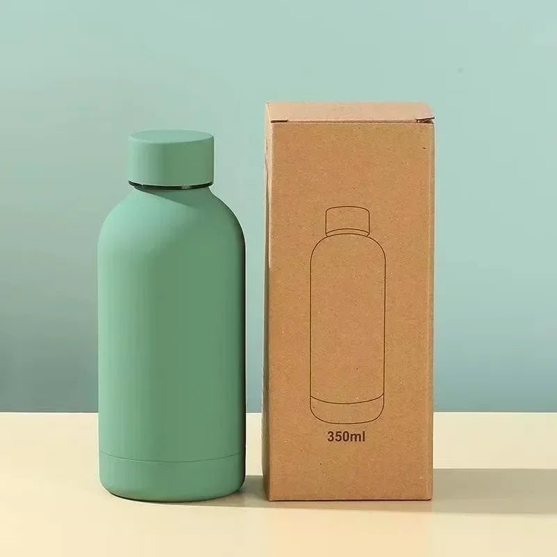 American small stainless steel thermos cup mini sports kettle frosted thermos bottle