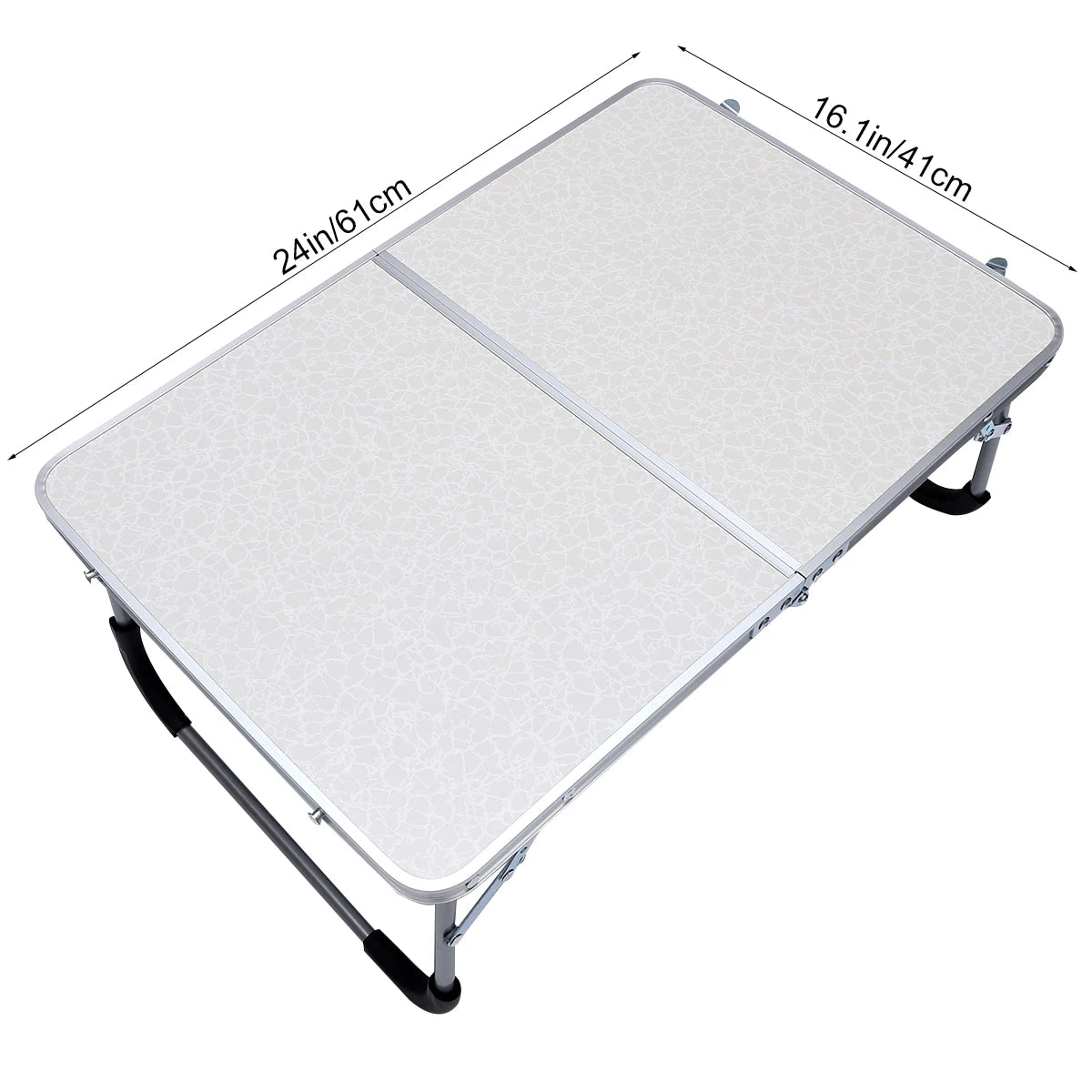 Ultra-Light Folding Table Aluminium Alloy Foldable Desk For Camping Picnic Travel Easy Setup Solid Lightweight Outdoor Indoor